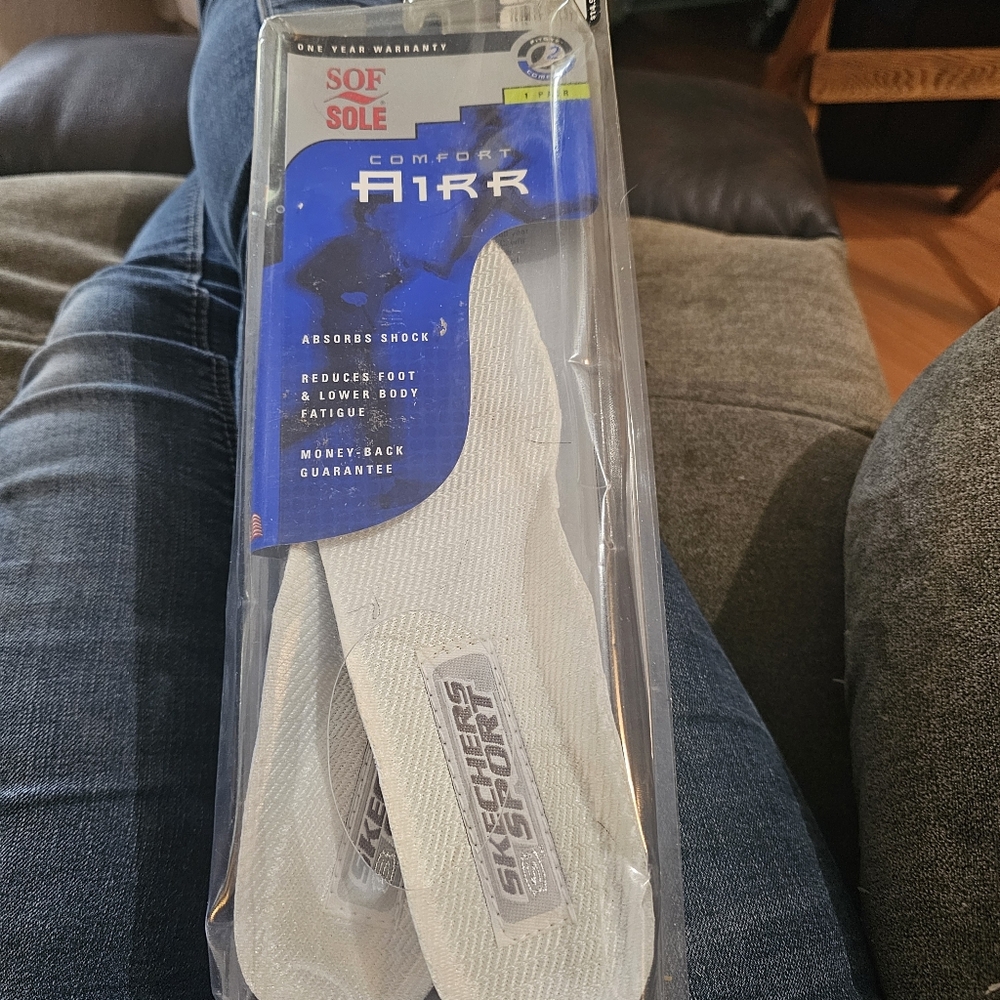 Skechers White Comfort Insoles